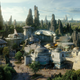 Concept art of Star Wars Galaxy’s Edge.